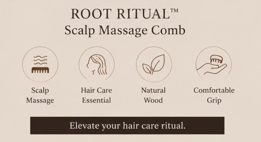 Root Ritual Scalp Massage Comb