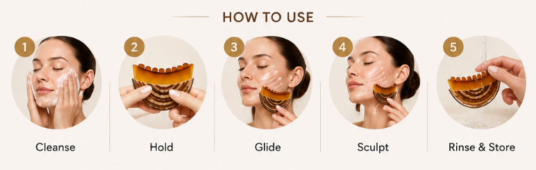 Contour Flow Facial Brush